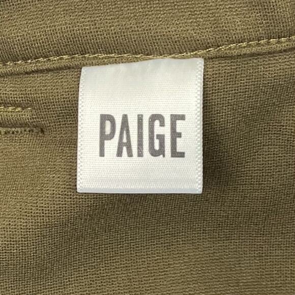 Paige Stafford Tech Trouser Pants Mens 33 Bronze Birch Stretch Minimalist Modern - Picture 10 of 13